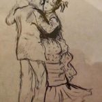 Dancing couple; copy Renoir